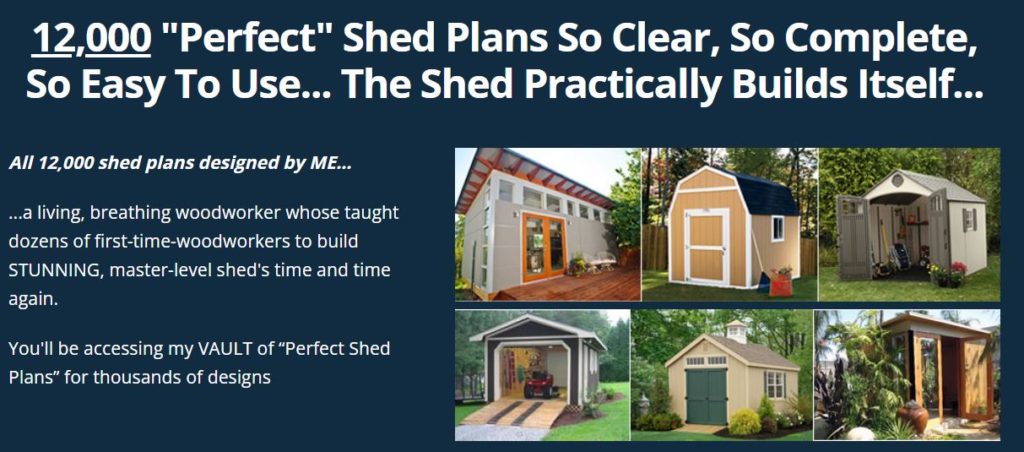 12000 shed plans by Ryan