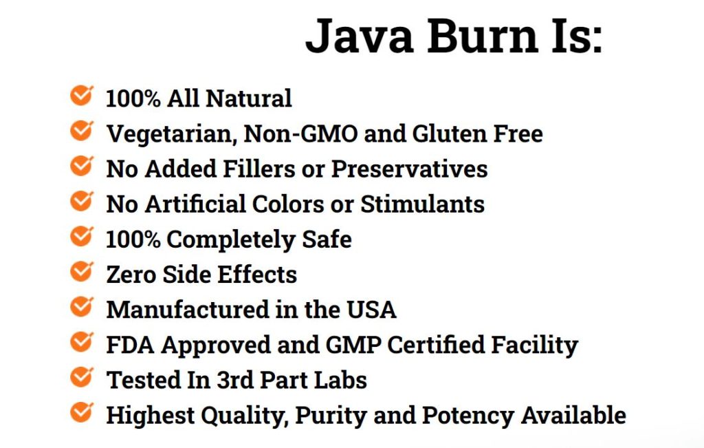 benefits of java burn