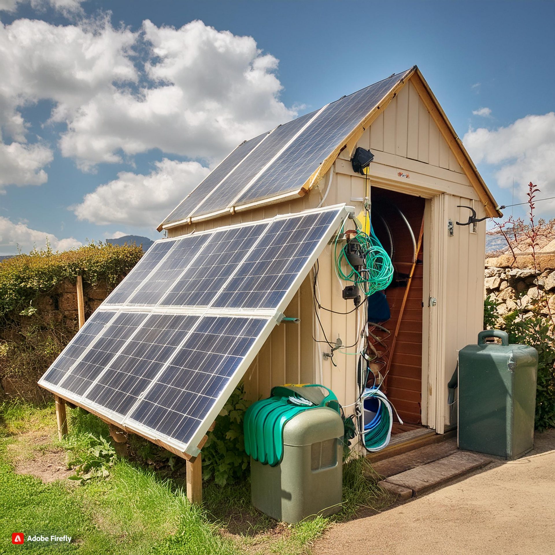 solar power for sheds