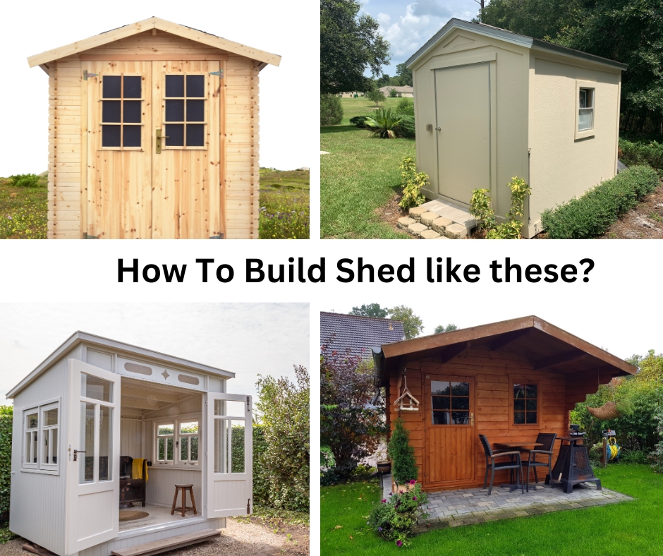 How to build sheds